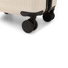 Bugatti Monaco 30.5" Hardside Check-in Luggage - Vegan Leather Trim -  Ecru-9