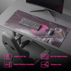 ONEofZERO Large Premium Desk Pad - Anti Slip Rubber Bottom - Anomalies Echo-7