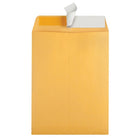 Staples Kraft Catalogue Envelopes with QuickStrip Closure - 9" x 12" - Brown - 100 Pack-24 lb brown kraft stock is durable and easily conceals contents