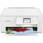 Canon - Imprimante jet d'encre tout-en-un sans fil PIXMA TS7720-Imprimez jusqu'à 15 pages noires ou 10 pages couleur par minute avec votre première impression en environ 9 secondes en noir ou 11 secondes en couleur (format lettre)
