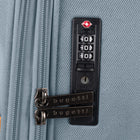 Bugatti Cannes 29" Softside Spinner Check-in Luggage - Blue-Zipper-release expansion system for 20% more packing space