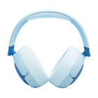 JBL Junior 470NC Wireless Over-Ear Noise Cancelling Kids Headphones - Blue-Parental Control with Customizable Volume & Playtime