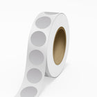 JAM Paper Standard Label Rolls - Burst - 2.25" Seal - Silver Metallic Foil - 125 Labels/Roll-Colour: Durable Silver Shiny Foil | Make your mail stand out with certificate shipping address labels.