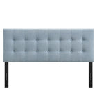 Modway Emily Fabric Upholstered Full Size Headboard - Sky Blue-Assembly Required