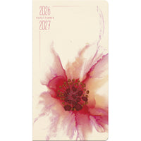 DateWorks - Planificateur de poche mensuel 2026-2027 - 3,5 po x 6,5 po - Simplicity - Anglais-Taille de 6,5 po x 3,5 po, parfaite pour la planification en déplacement
