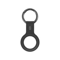 Logiix tag en silicone pour airtag - noir-Étui en silicone léger et protecteur pour vos Apple AirTag (2021)