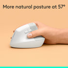 Logitech Lift Vertical Ergonomic Mouse - Off-White-57 degrees of sooooothe: Lift s vertical shape helps wrists feel like  ahhh  at work, and promotes a more natural posture in the forearm, for day-long comfort and productivity