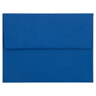 JAM Paper Enveloppes format livret à fermeture gommée, 4 3/8 x 5 3/4 po, bleu présidentiel, paq./100-Bleu présidentiel