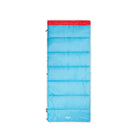 Coleman Flatlands 40 °F Sleeping Bag - Blue-Thermolock draft tube helps prevent heat loss through the zipper