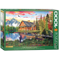 Eurographics The Fishing Cabin Puzzle - 1000 Pieces-Recycled board