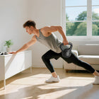Soozier - Kettlebell de mise en forme de 22 lb-La forme de bouilloire peut être facilement utilisée autour d’un pivot fixe, attachée ou tournée pendant l’entraînement