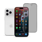 22 Cases Privacy Tempered Glass Screen Protector for iPhone 17 Pro-0.3 mm thickness
