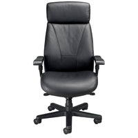 Nightingale Presider High Back Executive Chair - Black-ENERSORB seat and back foam conforms to your body and disperses your weight ergonomically to improve blood circulation and relieve pressure points