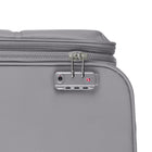 Bugatti Amsterdam Large Softside Luggage - Grey-Built-in TSA-approved combination lock for extra safety