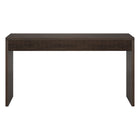 Hudson&Canal Lawrence 55"W Console Table - Alder Brown-Table is made of high-quality and durable MDF and PVC materials