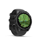 Garmin - fēnix 8 – 47 mm, AMOLED, gris ardoise avec bracelet en silicone noir-9
