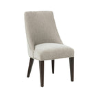 Manhattan Comfort Beever 22" Modern Chenille Upholstered Dining Chair - Taupe - Set of 4-Gently Sloped Backrest Provides Ergonomic Support
