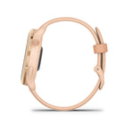 Garmin vivoactive 6 Smartwatch - Metallic Pink Dawn with Pink Dawn Band-SMART NOTIFICATIONS AND TEXTING - Receive emails, texts and alerts on your watch when paired with your iPhone or Android smartphone. With an Android phone, respond to texts with the on-watch keyboard, and view photos sent to you directly from your watch’s screen.
