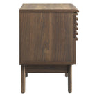 Modway Render Nightstand - Walnut-Durable Particleboard Construction
