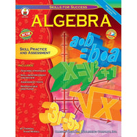 Carson Dellosa - Guide ressource Skills For Success Algebra (CD-4324), 6e à 12e année-Convient aux enfants de 11 à 18 ans, de la 6e à la 12e année