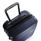 Bugatti Nashville 21.5" Hardside Carry-on Luggage - Navy-Zipper-release expansion system (20% more packing space)
