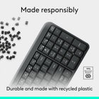 Logitech K250 Compact Wireless Keyboard - Graphite-Worry-free battery life: enjoy 12 months of daily use before changing batteries (1)
