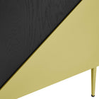 Modway Alchemist 72" TV Stand - Black Gold-8