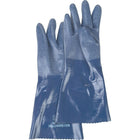 Showa Best Glove Nsk24 Nitri-Solve Knit-Lined Gloves, Size 10/Large, 14" L, Nitrile, Interlock Inner Lining, 24 mil - 12 Pack-Cuff Style Pinked
