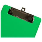 JAM Paper Small Plastic Memo Clipboards with Low Profile Metal Clip - Mini (6 x 9) - Green-Quantity: Sold Individually | Heavy duty clipboards are made from quality plastic and designed to be long lasting.