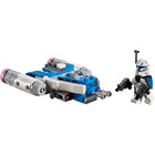 LEGO Star Wars Captain Rex Y-Wing Microfighter - 99 Pieces-A Captain Rex LEGO minifigure with 2 blaster pistols for action play