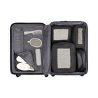 Bugatti Berlin 25.50" Hardside Medium Check-In Luggage - Charcoal-Built-in AirTag holder for luggage tracking (AirTag not included)