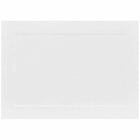 JAM Paper Blank Flat Note Cards - 4Bar A1 Size - 3-1/2" x 4-7/8" - White Panel - 50 Pack-Color: White