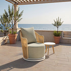 Zuo Lanai Swivel Chair - Multicolor-Chair Weight Capacity: Supports up to 330 lb