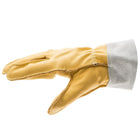 IMPACTO® 615-20 X-GR Paire Gant Antichocs, doigts complets, coussinet gel dans la paume/doigts, tout en cuir avec manchette-2