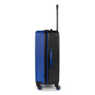 Reebok Time Out 26" Hardside Spinner Luggage - Blue-Zipper-release expansion system for 20% more packing space