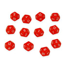 Learning Advantage 12-Sided Polyhedra Dice - 3 Pack-DICE FOR EVERY OCCASION -- Use these D12 dice during lessons in school or at home during family game night. Roll them out to practice number skills or play Dungeons and Dragons!