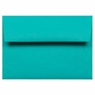 JAM Paper 4Bar A1 Coloured Invitation Envelopes - 3.625 x 5.125 - Sea Blue Recycled - 50 Pack-Our envelopes are made from 30% recycled 24 lb paper and feature a straight flap gum closure with smooth finish