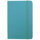 JAM Paper Hardcover Notebook with Elastic - Large Journal - 5 7/8" x 8 1/2" - Caribbean Blue - 100 Lined Sheets-Color: Caribbean Blue . Be stylish and organized with a colorful note book.
