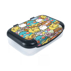 Zipit Recycled Storage Box - Colourful Kawaii-Recycled Plastic Pencil Box can hold up to 60 pens and pencils
