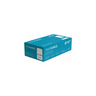 Gants en nitrile Forcefield Trioforce, sans poudre, bleu, moyen, 1 000/caisse-Fini lisse