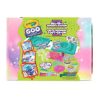 Crayola - Poste sensoriel tout-en-un Goo licorne-JEU SENSORIEL : Des panneaux texturés et des p'tits extras variés enrichissent le jeu sensoriel, offrant une expérience amusante et engageante pour les enfants