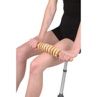 BIOS Living - Rouleau de massage en bois-Facilite le drainage lymphatique