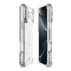 ITSKINS Hybrid_R Compatible with MagSafe Case for iPhone 17 Pro Max - Clear-Optimized for camera control button