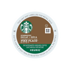 Starbucks Decaf Pike Place Roast Coffee K-Cup Pods - Medium - 24 Pack-Pike Place blends subtle flavours of cocoa and toasted nuts for a delicious cup of coffee