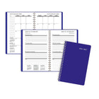 Staples 2026-2027 Weekly/Monthly Academic Planner - 8-1/2" H x 5-1/2" W - Black - Bilingual-Page size: 8-1/2" H x 5-1/2" W