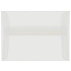 JAM Paper - Enveloppes d'invitation A8 en vélin translucide - 5,5 po x 8,125 po - Transparent - 25/paquet (79462)-Enveloppes translucides claires
