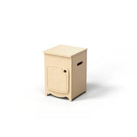 Mitybilt Dramatic Play Cabinet - 16" L x 17" D x 24" H -Tough protective lacquer finish