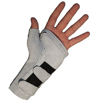 IMPACTO® 700-10 GRAND Paire Gant Antichocs avec Support de Poignet suédé, sans doigts, coussinet gel paume/support de poignet-1