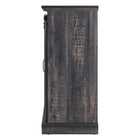 Manhattan Comfort Myrtle 60" Traditional TV Stand - Heavy Brown-Feature Beautiful Grain like Textured Finish