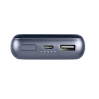 LOGiiX Piston Power 20000 mAh Banque d'alimentation en aluminium - Minuit Bleu-Chargez jusqu'à 2 appareils simultanément grâce au port USB-A intégré supplémentaire